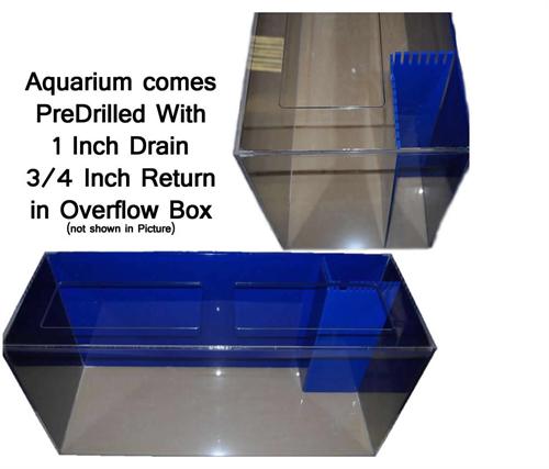 120 Gallon Acrylic Aquarium 48x24x24